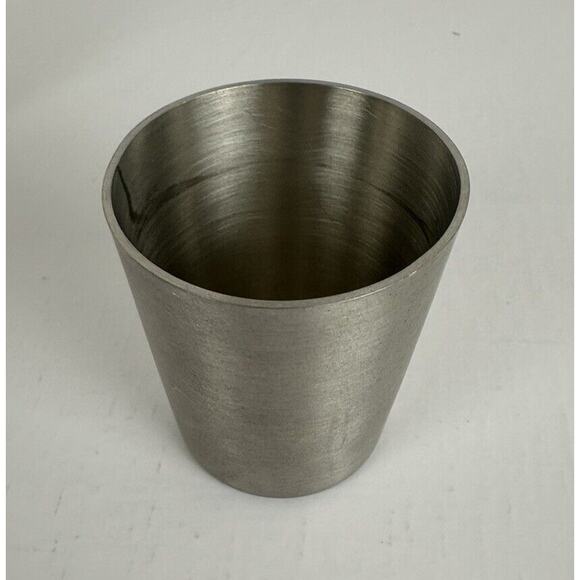 Pewter 3 Boardman Colonial Cordial Shot Glasses #685 3x2 Ins. New No Box - Picture 2 of 9